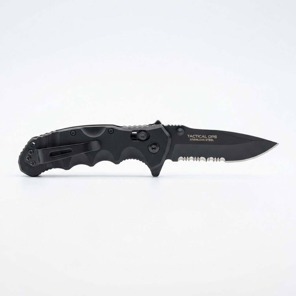 Spring-Assisted Tactical Combat Folder