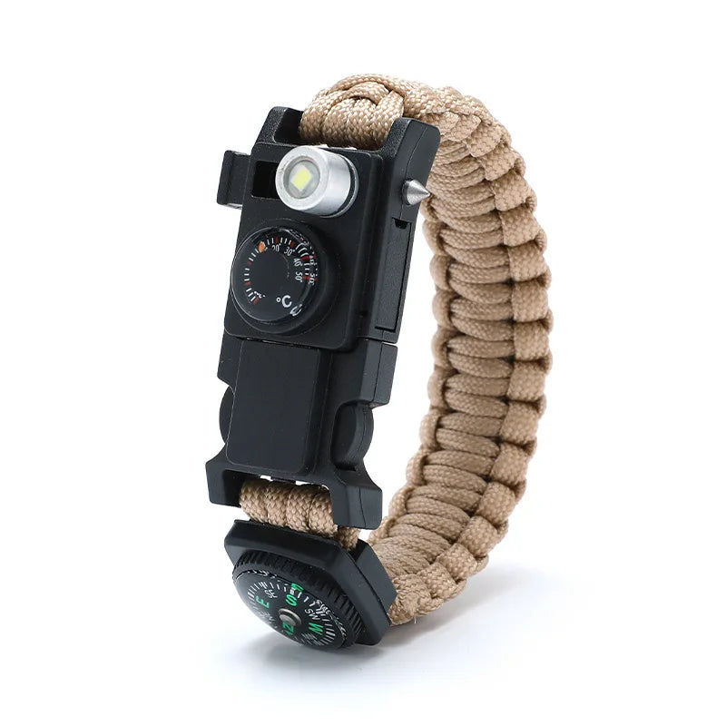 New Style Outdoor First Aid Kits Waterproof Compass Multi-function Outdoor Tools Emergency 4mm Paracord 550