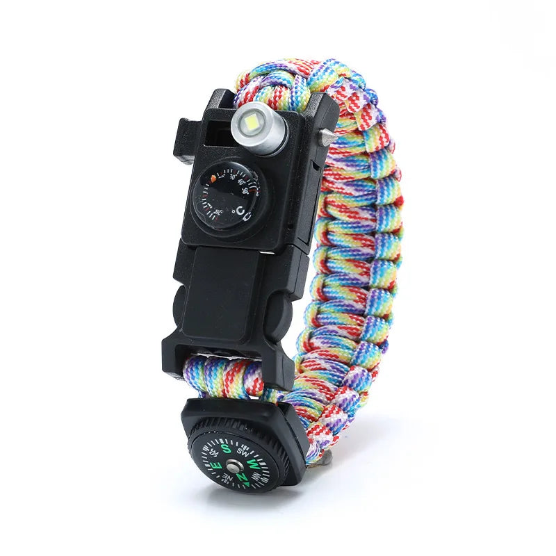 New Style Outdoor First Aid Kits Waterproof Compass Multi-function Outdoor Tools Emergency 4mm Paracord 550