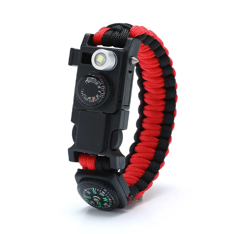 New Style Outdoor First Aid Kits Waterproof Compass Multi-function Outdoor Tools Emergency 4mm Paracord 550