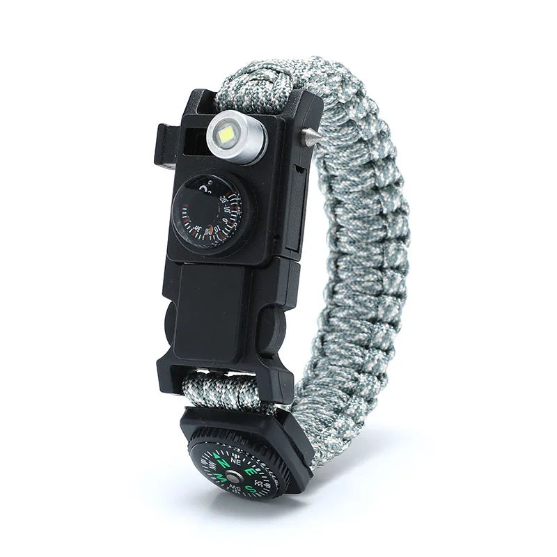 New Style Outdoor First Aid Kits Waterproof Compass Multi-function Outdoor Tools Emergency 4mm Paracord 550