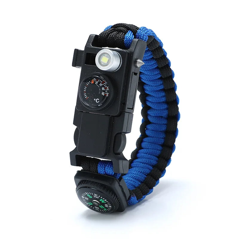 New Style Outdoor First Aid Kits Waterproof Compass Multi-function Outdoor Tools Emergency 4mm Paracord 550
