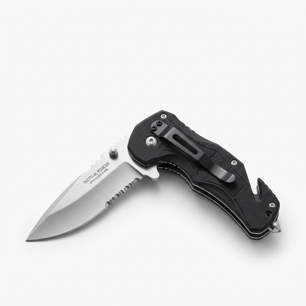 Tactical Rescue Flipper Knife