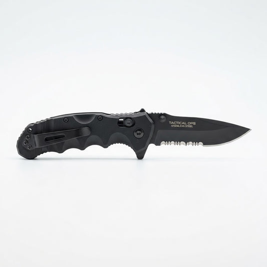 Spring-Assisted Tactical Combat Folder